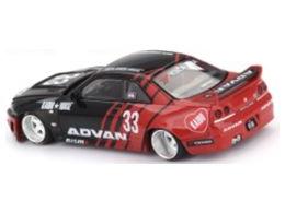 Nissan Skyline GT-R (R33) Kaido Works Advan 1:64 Scale Diecast Model Car – MINI GT-MINI GT-Diecast Model Centre