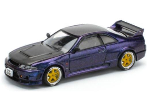Missan Skyline GT-R R33 Nismo Midnight Purple 1:64 Scale Pop Race Diecast Model Car-Pop Race-Diecast Model Centre