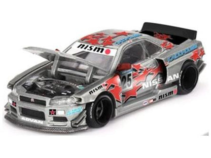 Nissan Skyline GT-R (R34) Kaido Star Racing V1 1:64 Scale Diecast Model Car – MINI GT-MINI GT-Diecast Model Centre