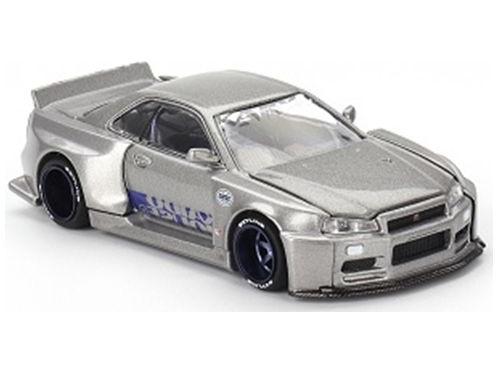 Nissan Skyline GT-R (R34) Kaido Works Shinjuku V1 1:64 Scale MINI GT Diecast Model-MINI GT-Diecast Model Centre