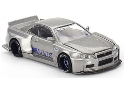 Nissan Skyline GT-R R34 Kaido Works Shinjuku V1 - 1:64 Scale Model Car-MINI GT-Diecast Model Centre