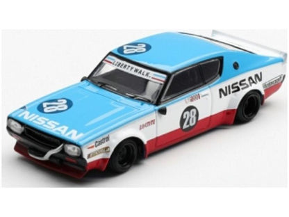 Nissan Skyline Kenmeri Liberty Walk Nissan Racing '75 Concept (RHD) 1:64 Scale MINI GT Model Car-MINI GT-Diecast Model Centre