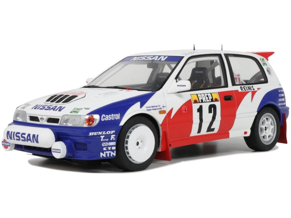 Nissan Sunny GTi-R Tommi Makinen Rallye Monte Carlo 1992 1:18 Scale OttOmobile Resin Model-OttOmobile-Diecast Model Centre