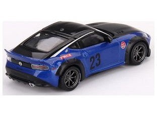 Nissan Z LB Nation Works Serian Blue - 1:64 Scale Diecast Model Car-MINI GT-Diecast Model Centre