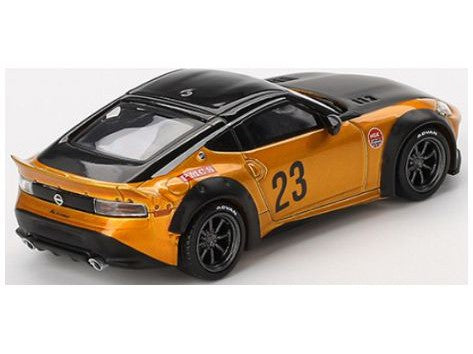 Nissan Z LB Nation Works gold - 1:64 Scale-MINI GT-Diecast Model Centre