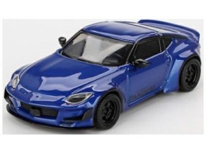 Nissan Z Pandem Seiran Blue (LHD) 1:64 Scale MINI GT Diecast Model-MINI GT-Diecast Model Centre