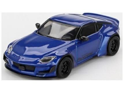 Nissan Z Pandem Seiran Blue (RHD) 1:64 Scale MINI GT Diecast Model-MINI GT-Diecast Model Centre