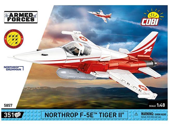 Northrop F-5E Tiger Armed Forces (320 pcs) Cobi Brick Build Kit-Cobi-Diecast Model Centre