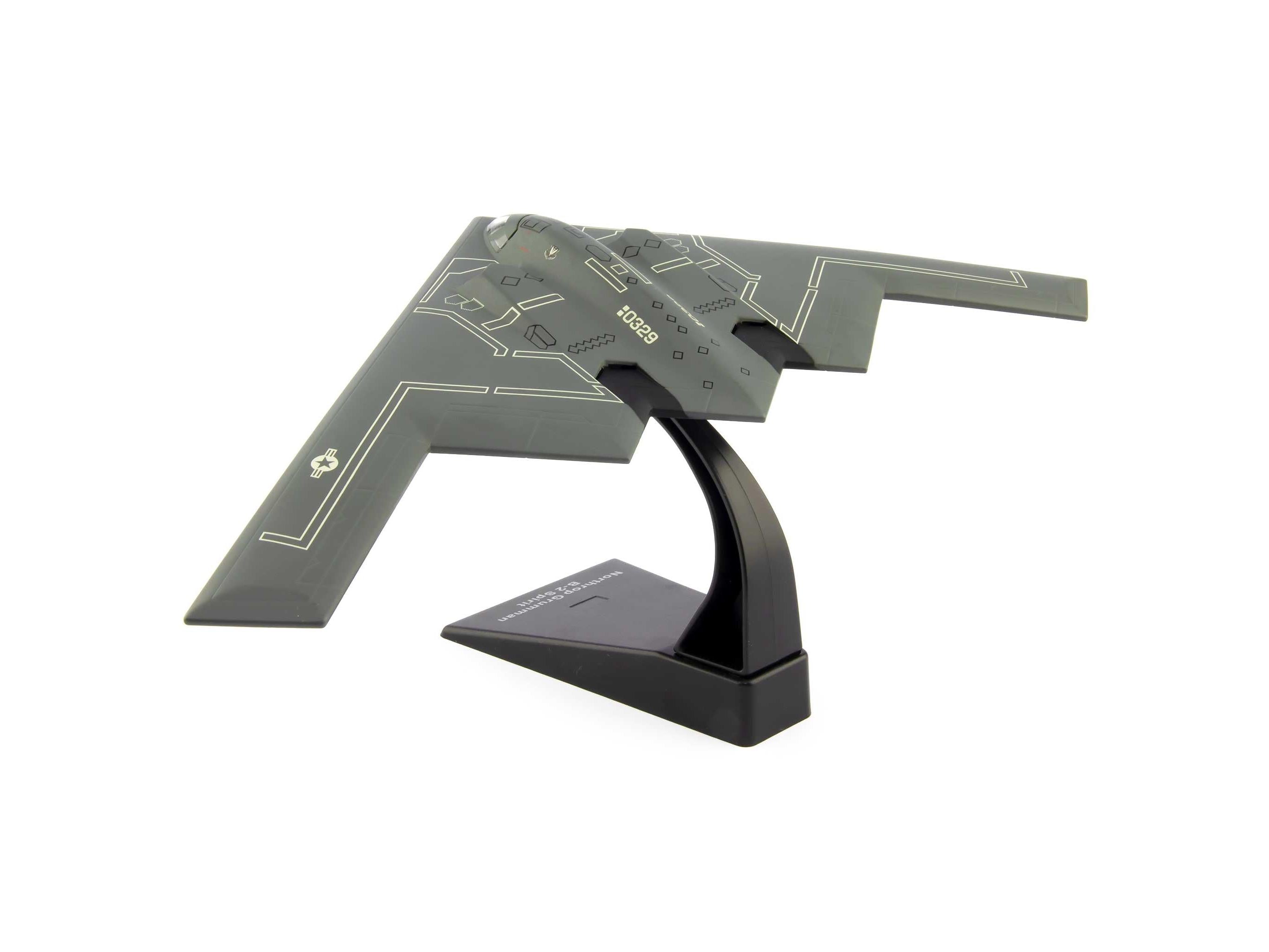 Northrop Grumman B-2 Spirit USAF 1:200 Scale Atlas Editions Diecast Model Aircraft-Atlas Editions-Diecast Model Centre