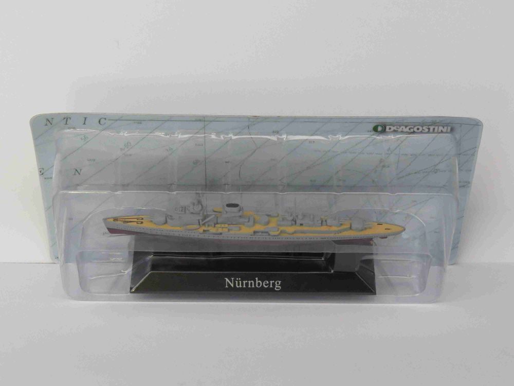 Nurnberg Light Cruiser 1934 1:1250 Scale Unbranded Diecast Model-Unbranded-Diecast Model Centre