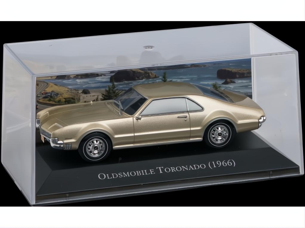 Oldsmobile Tornado Beige 1966 1:43 Scale Unbranded Diecast Model Car-Unbranded-Diecast Model Centre