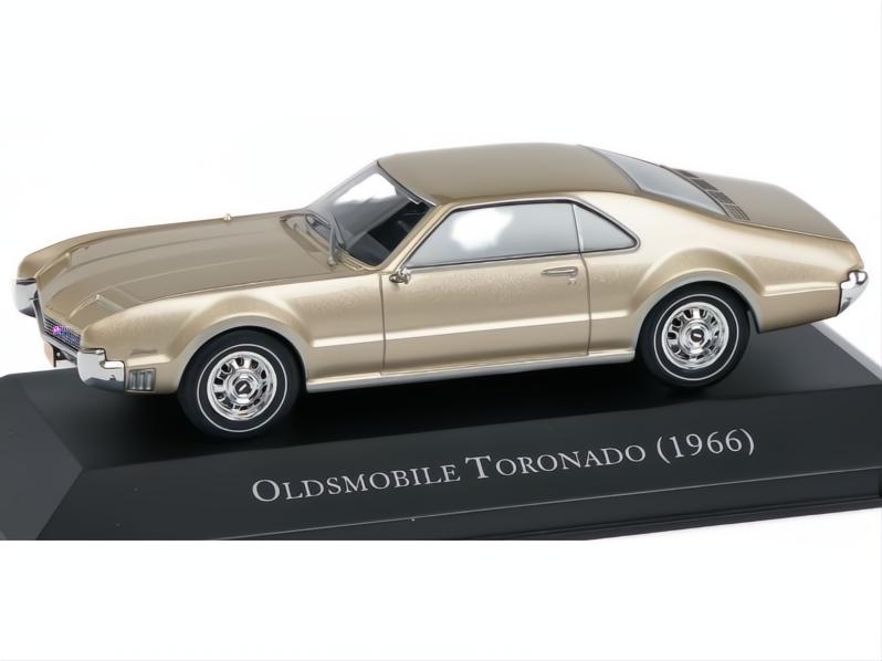 Oldsmobile Tornado Beige 1966 1:43 Scale Unbranded Diecast Model Car-Unbranded-Diecast Model Centre