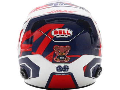 Ollie Bearman F1 British GP 2025 Helmet 1:5 Scale Resin Replica – Spark-Spark-Diecast Model Centre