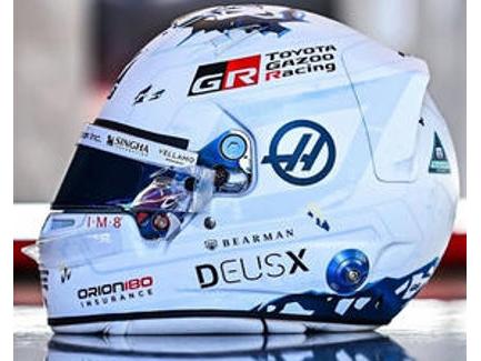 Ollie Bearman F1 Canadian GP 2026 Helmet 1:5 Scale Resin Replica – Spark