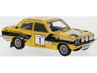 Opel Ascona A #1 Opel Euro Handlerteam Rally Portugal 1974 A.Warmbold/J.Todt 1:43 Scale IXO Diecast Model Car-IXO-Diecast Model Centre