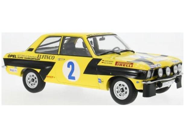 Opel Ascona A Rally Acropolis 1975 #2 W. Rohrl/C. Geistdorfer 1:18 Scale Diecast Model Car – Model Car Group-Model Car Group-Diecast Model Centre