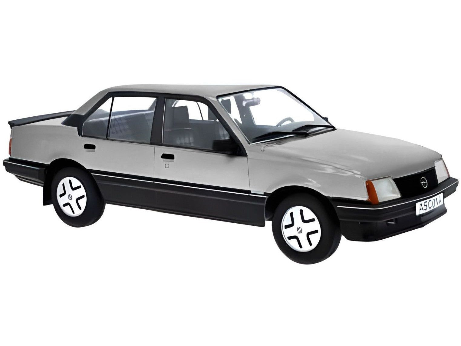 Opel Ascona C SR 1981 silver - 1:18 Scale Model Car-Model Car Group-Diecast Model Centre