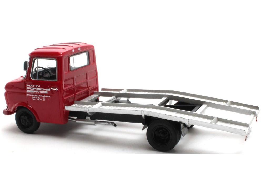 Opel Blitz Hahn Porsche Service Red 1965-1975 1:43 Scale Matrix Resin Model Car-Matrix-Diecast Model Centre