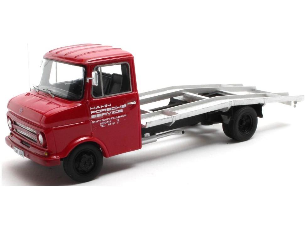 Opel Blitz Hahn Porsche Service Red 1965-1975 1:43 Scale Matrix Resin Model Car-Matrix-Diecast Model Centre