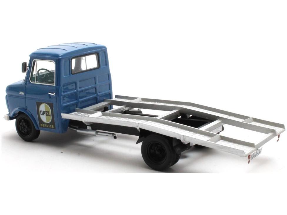 Opel Blitz Opel Service Blue 1965-1975 1:43 Scale Matrix Resin Model Car-Matrix-Diecast Model Centre