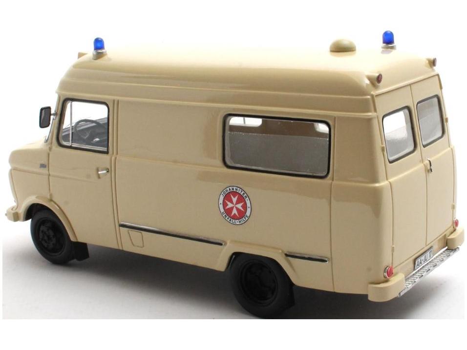 Opel Blitz Voll Johanitter Aalen 1965-1975 1:43 Scale Matrix Resin Model Car-Matrix-Diecast Model Centre