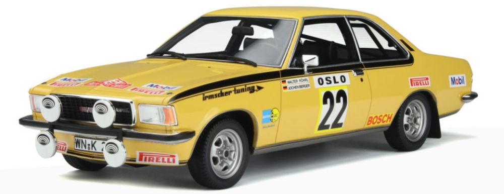 Opel Commodore GS/E Monte Carlo 1973 1:18 Scale OttOmobile Resin Model-OttOmobile-Diecast Model Centre