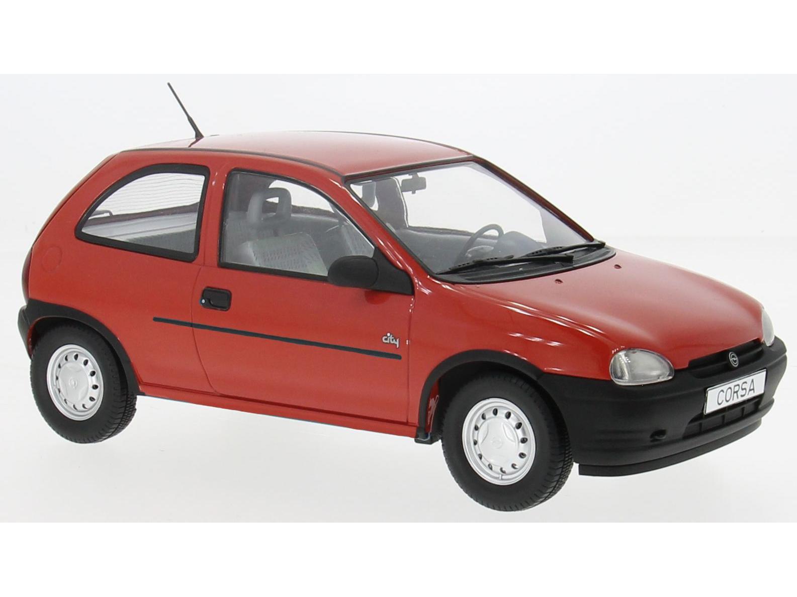 Opel Corsa B City Red 1:18 Scale Model Car Group Diecast Model Car-Model Car Group-Diecast Model Centre
