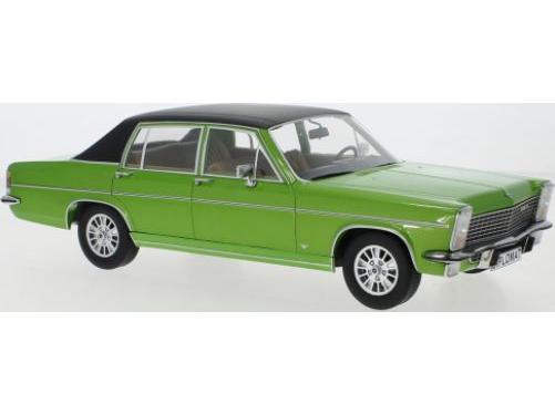 Opel Diplomat B Metallic Green/Matt Black 1972 1:18 Scale Model Car Group Diecast Replica-Model Car Group-Diecast Model Centre