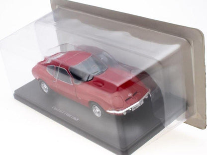 Opel GT 1900 1968 Red 1:24 Scale Unbranded Diecast Model Car-Unbranded-Diecast Model Centre