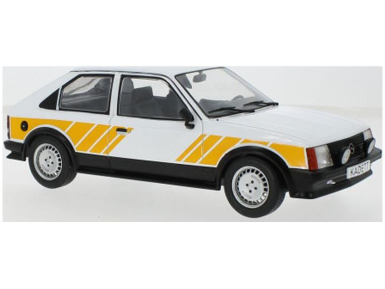 Opel Kadett D SR 1983 White/Yellow 1:18 Scale Model Car Group Diecast-Model Car Group-Diecast Model Centre