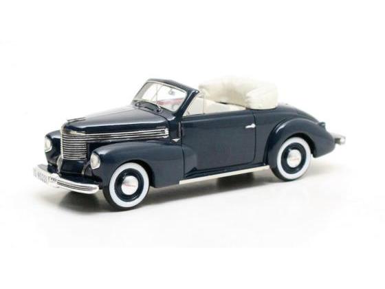 Opel Kapitan Hebmuller Cabrio Blue 1940 1:43 Scale Matrix Resin Model Car-Matrix-Diecast Model Centre