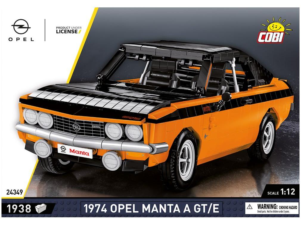 Opel Manta A GT/E 1940 KL. 1974 Cobi Brick Build Kit-Cobi-Diecast Model Centre
