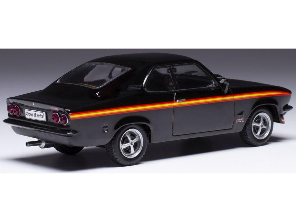 Opel Manta A GT/E Black Magic 1974 1:43 Scale IXO Diecast Model Car-IXO-Diecast Model Centre