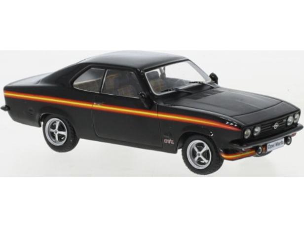 Opel Manta A GT/E Black Magic 1974 1:43 Scale IXO Diecast Model Car-IXO-Diecast Model Centre