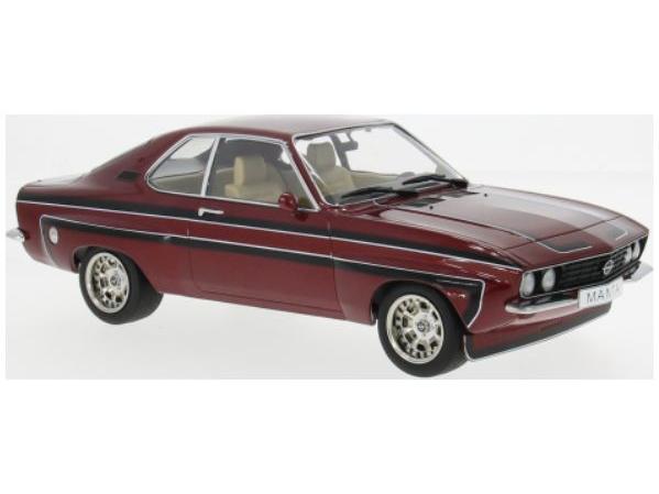 Opel Manta A Irmscher Dark Red 1974 1:18 Scale Model Car Group Diecast Model Car-Model Car Group-Diecast Model Centre