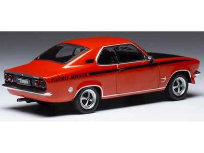 Opel Manta A Turbo Red/Black 1973 1:43 Scale IXO Diecast Model Car-IXO-Diecast Model Centre