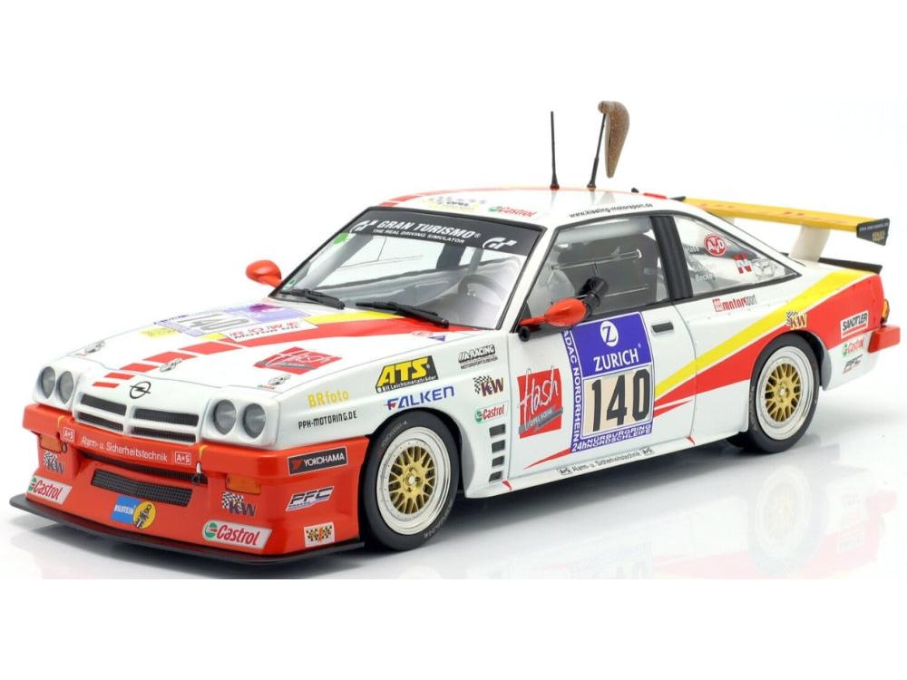 Opel Manta B 24h Nurburgring 2013 Kissling #140 Beckmann/Strycek/Hass/Schulten 1:18 Scale Diecast Model Car – Werk83-Werk83-Diecast Model Centre