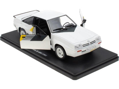 Opel Manta B 400 1981 White 1:24 Scale Unbranded Diecast Model Car-Unbranded-Diecast Model Centre