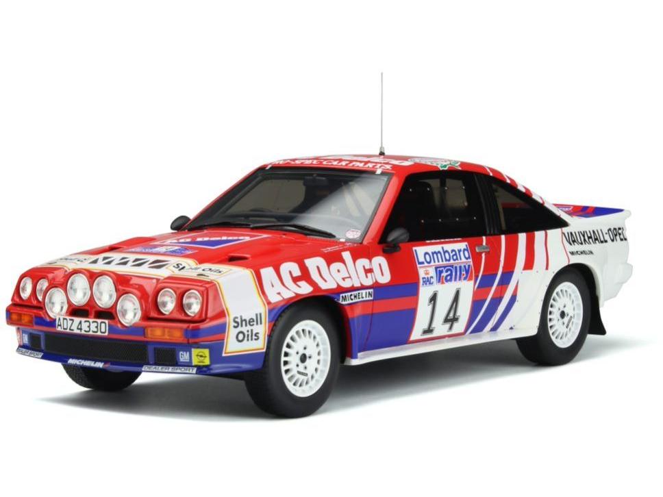 Opel Manta R Jimmy McRae RAC Rally 1985 1:18 Scale OttOmobile Resin Model-OttOmobile-Diecast Model Centre