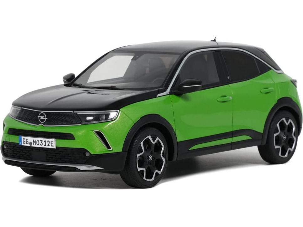 Opel Mokka-E GS Line 2021 Green 1:18 Scale OttOmobile Resin Model-OttOmobile-Diecast Model Centre