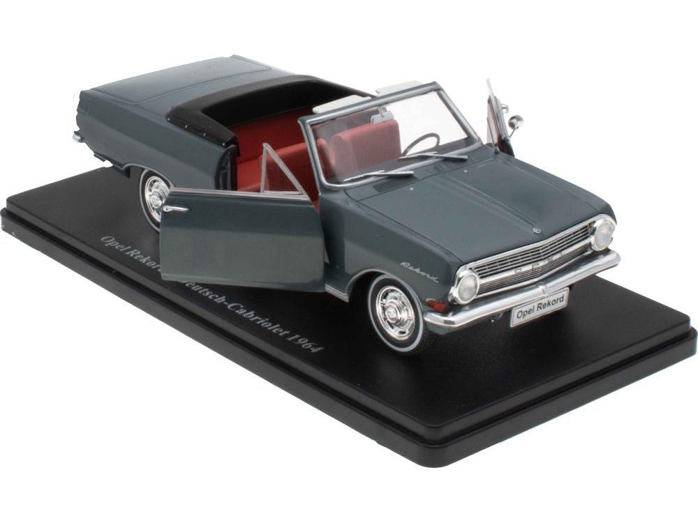Opel Rekord A Deutsch-Cabriolet 1964 1:24 Scale Unbranded Diecast Model Car-Unbranded-Diecast Model Centre