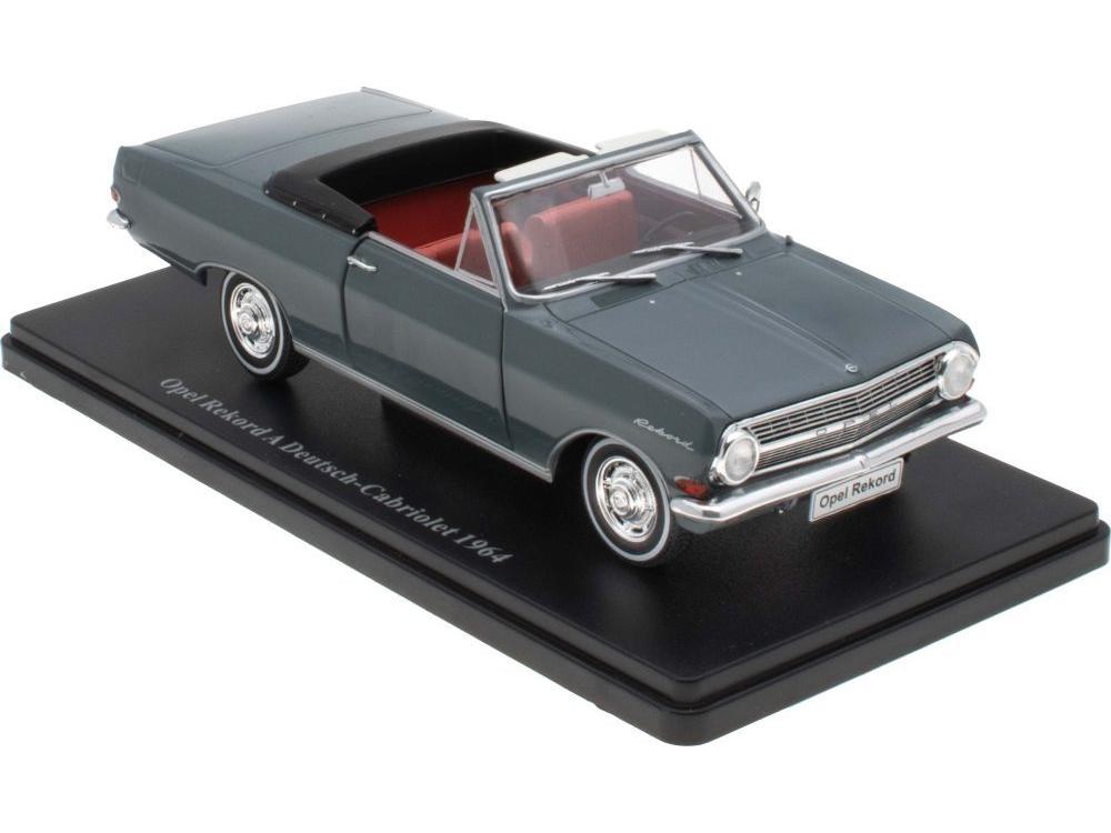 Opel Rekord A Deutsch-Cabriolet 1964 1:24 Scale Unbranded Diecast Model Car-Unbranded-Diecast Model Centre