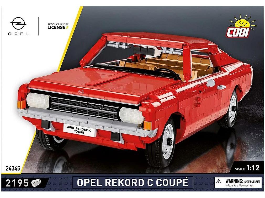 Opel Rekord C Coupe (2200 pcs) Cobi Brick Build Kit-Cobi-Diecast Model Centre