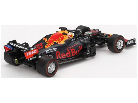 Oracle Red Bull Racing RB16B #33 Winner F1 Abu Dhabi GP 2021 Max Verstappen - 1:64 Scale-MINI GT-Diecast Model Centre