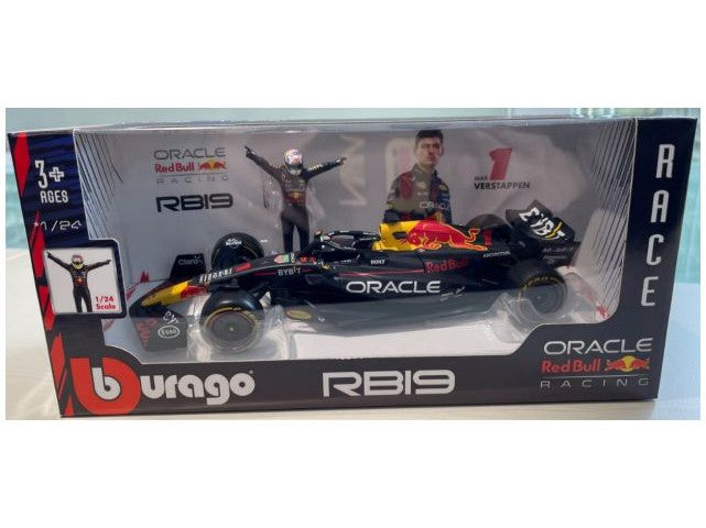 Oracle Red Bull Racing RB19 #1 F1 Abu Dhabi GP 2023 Max Verstappen - 1:24 Scale Diecast Model Car-Bburago-Diecast Model Centre