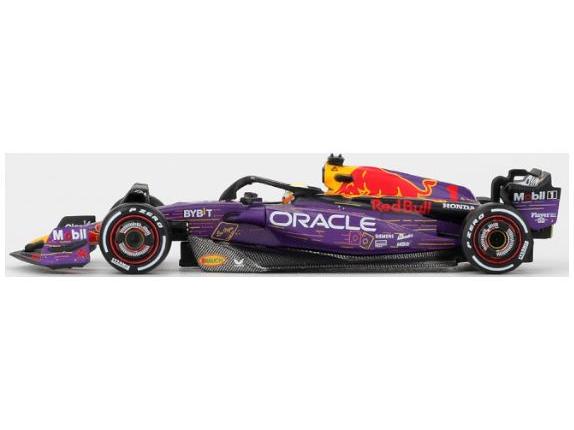 Oracle Red Bull Racing RB19 #1 Max Verstappen 2023 F1 2023 Las Vegas GP Winner Blister Packaging 1:64 Scale MINI GT Diecast Model Car-MINI GT-Diecast Model Centre