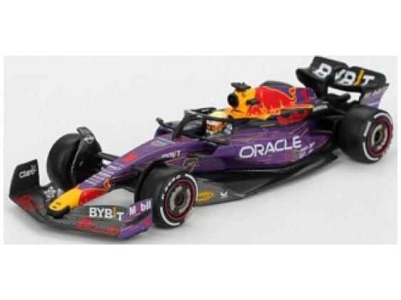 Oracle Red Bull Racing RB19 #1 Max Verstappen 2023 F1 2023 Las Vegas GP Winner Blister Packaging 1:64 Scale MINI GT Diecast Model Car-MINI GT-Diecast Model Centre