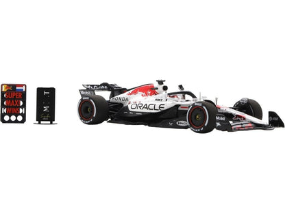 Oracle Red Bull Racing RB21 #1 1st Japanese GP 2025 Max Verstappen w/Pit Board 1:43 Scale Resin Car – Spark-Spark-Diecast Model Centre