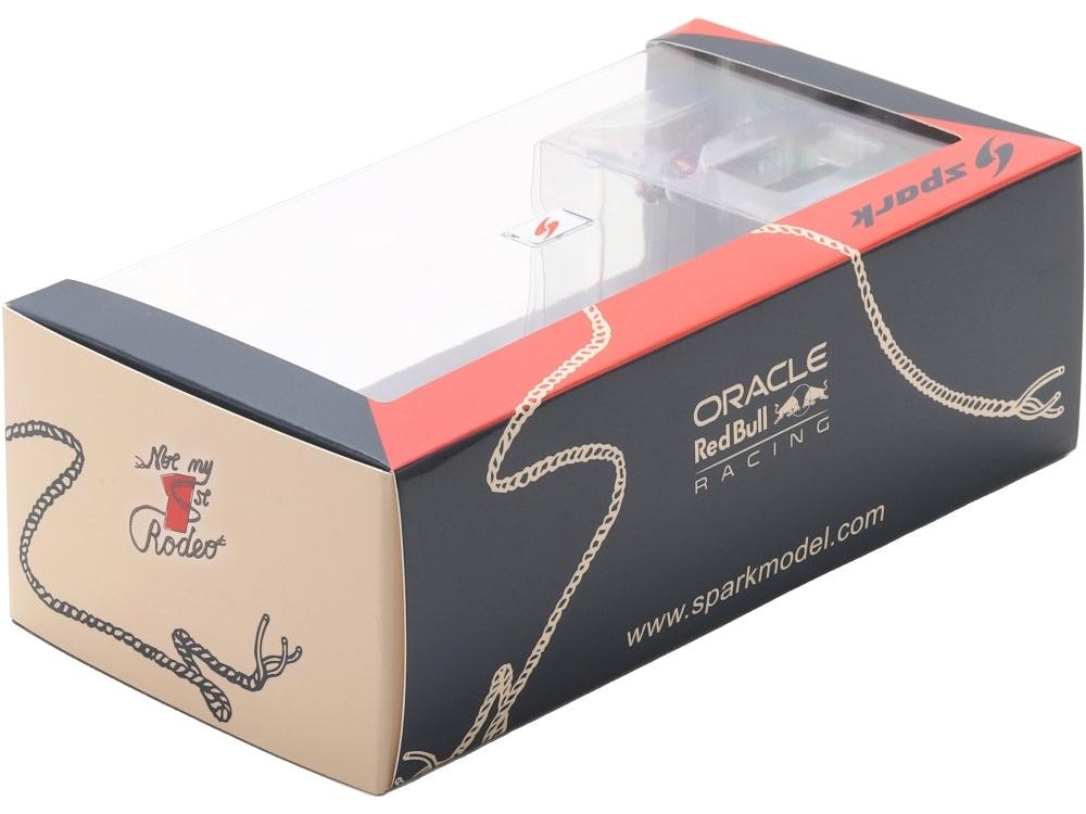 Oracle Red Bull Racing RB21 #1 1st US GP 2025 Max Verstappen w/Pit Boards 1:43 Scale Resin Car – Spark-Spark-Diecast Model Centre