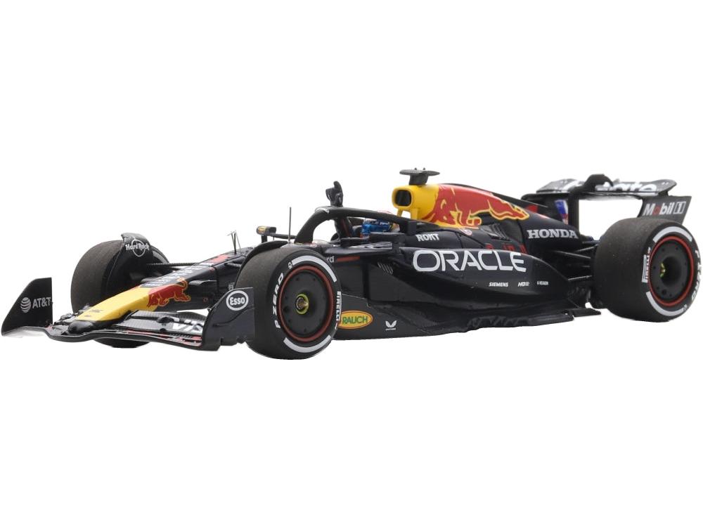 Oracle Red Bull Racing RB21 #1 Winner F1 Italian GP 2025 Vestappen Oracle 50 Wins w/Pit Board 1:43 Scale Resin Car – Spark-Spark-Diecast Model Centre